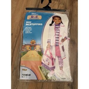 Disney Junior Doc McStuffins toddler girl Costume size 2T Missing Stethoscope